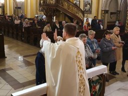 Błogosławieństwo nowej Margaretki modlącej się w intencji ks. Krystiana, 07.10.2022